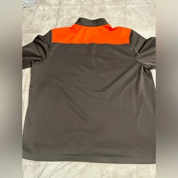 NFL Cleveland Browns Quarter Zip Pullover Men’s Size 3XL Football - Picture 5 of 5